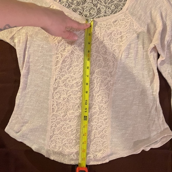 𝅺NO Boundaries sparkling pink top - Picture 4 of 7